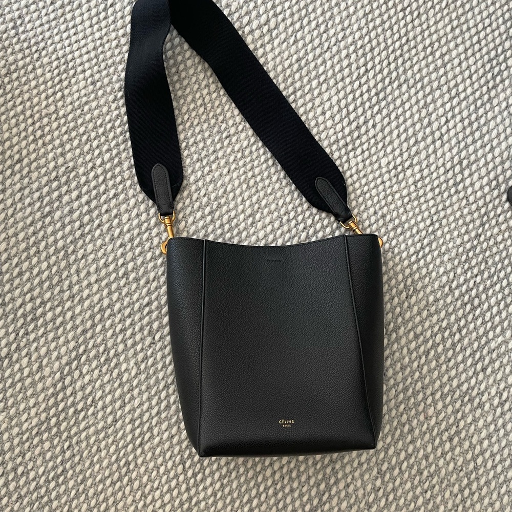 Celine Black Sangle Bag
